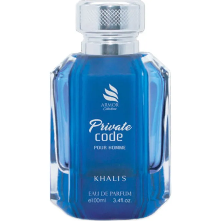 Khalis Private Code parfüm şişesi