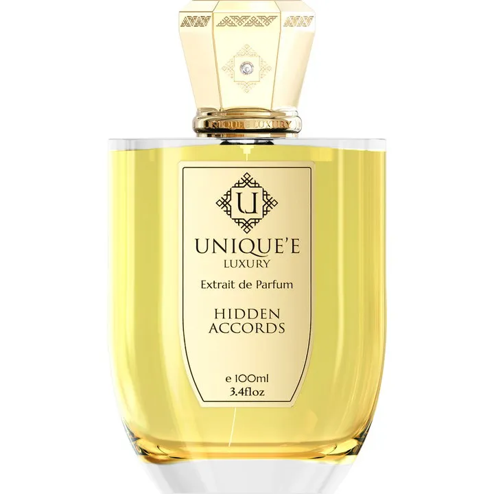 Unique'e Luxury Hidden Accords parfüm şişesi