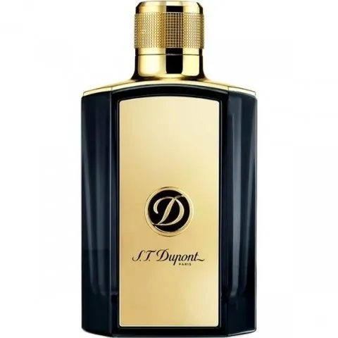 S.T. Dupont Be Exceptional Gold parfüm şişesi