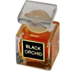 Alain Steven Black Orchid parfüm şişesi