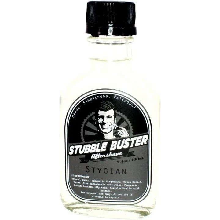 Stubble Buster Stygian perfume bottle