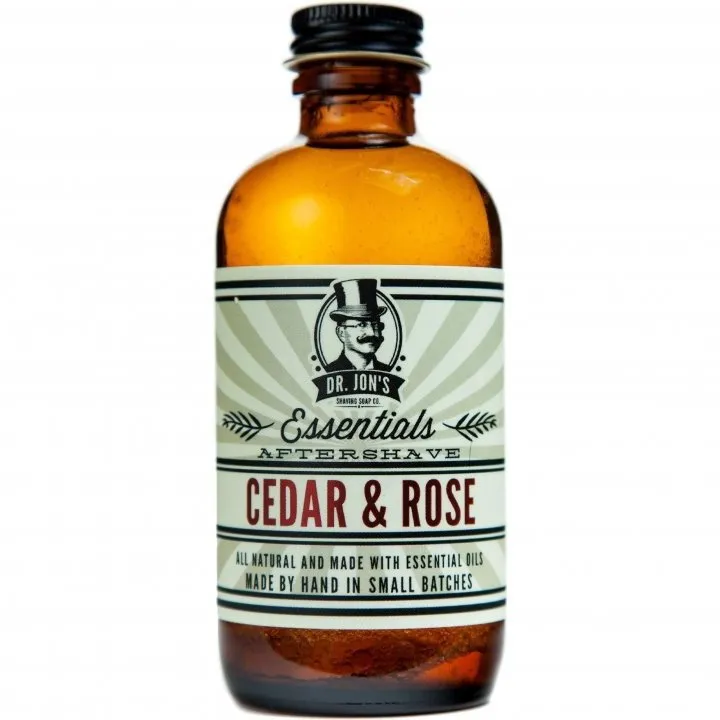 Dr. Jon's Essentials - Cedar & Rose perfume bottle