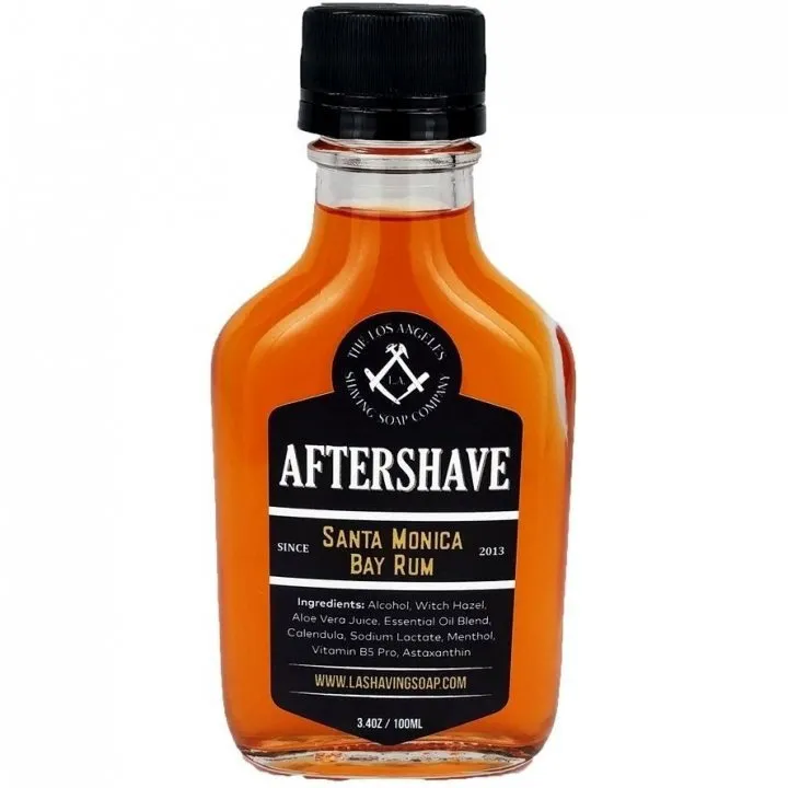 The Los Angeles Shaving Soap Company Santa Monica Bay Rum parfüm şişesi