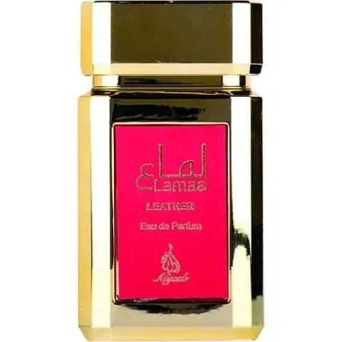 Atyaab Lamaa Leather (Gold) perfume bottle