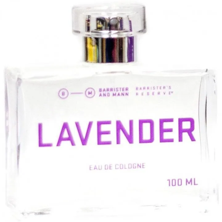 Barrister And Mann Barrister's Reserve - Lavender (Eau de Cologne) parfüm şişesi