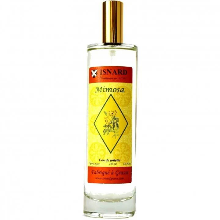 Isnard Mimosa perfume bottle