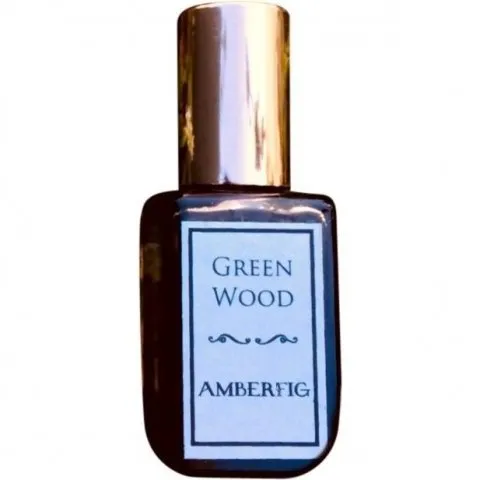Amberfig Green Wood parfüm şişesi