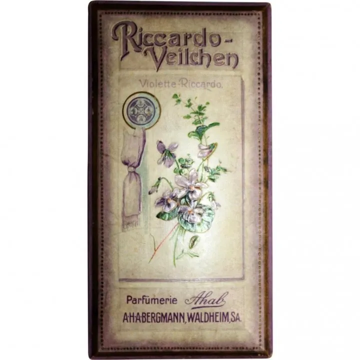 A. H. A. Bergmann Riccardo-Veilchen / Violette-Riccardo perfume bottle