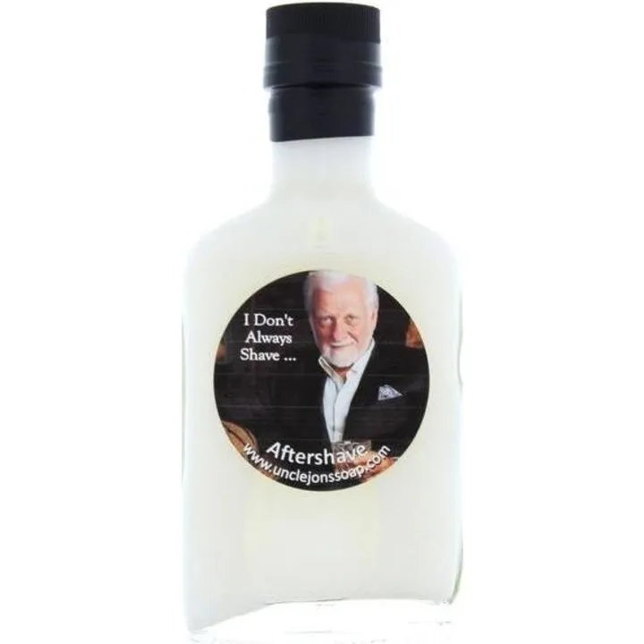 Uncle Jon's I Don't Always Shave perfume bottle