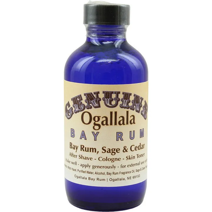 Ogallala Bay Rum Bay Rum, Sage & Cedar perfume bottle