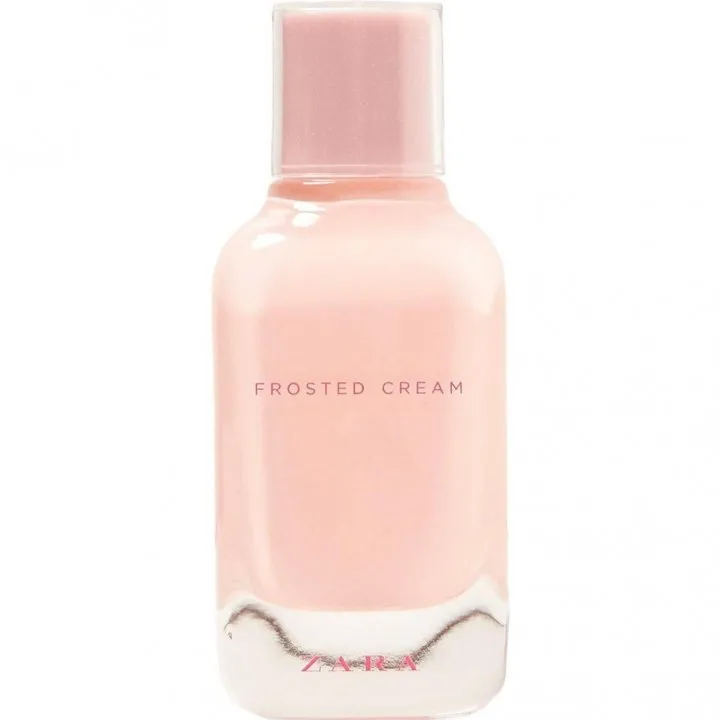 Zara Frosted Cream perfume bottle