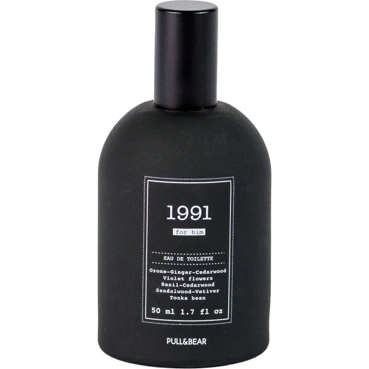 Pull & Bear 1991 for him perfume bottle