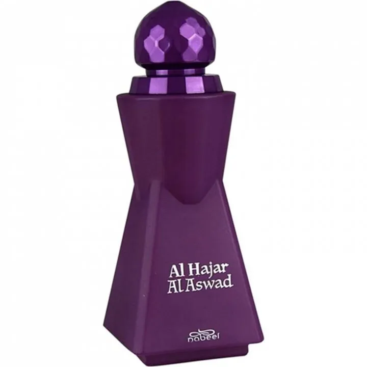 Nabeel Al Hajar Al Aswad perfume bottle