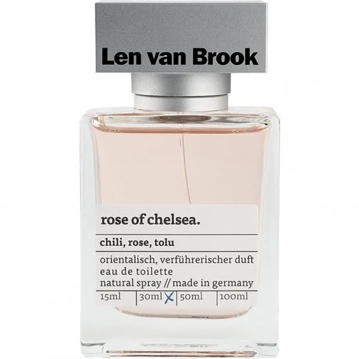Jean & Len Len van Brook - Rose of Chelsea perfume bottle