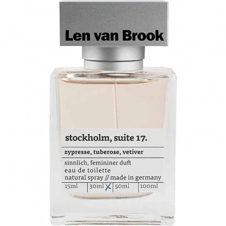 Jean & Len Len van Brook - Stockholm, Suite 17 perfume bottle