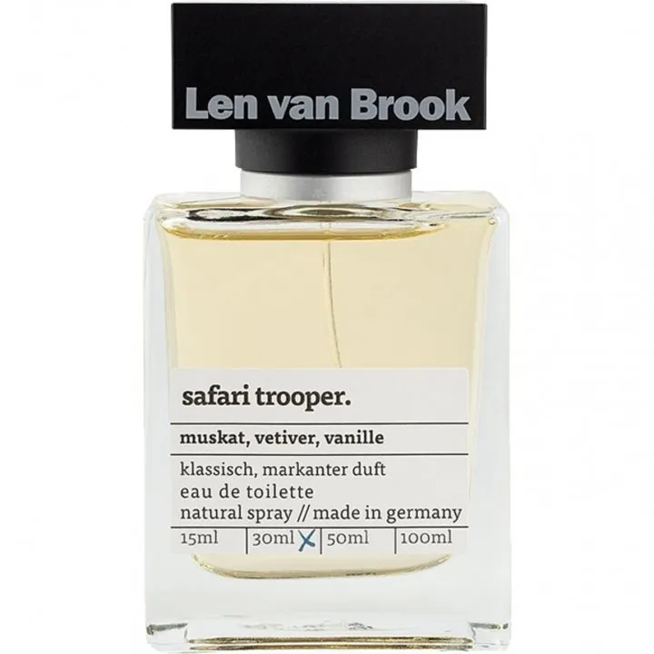 Jean & Len Len van Brook - Safari Trooper perfume bottle