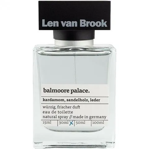 Jean & Len Len van Brook - Balmoore Palace perfume bottle