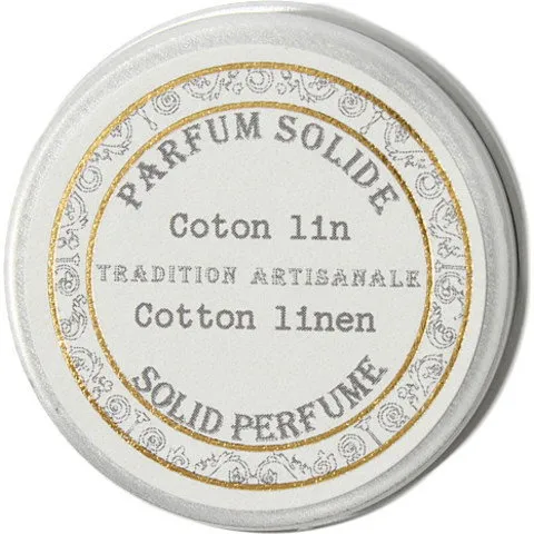 Senteur et Beauté - Plaisir des Sens Coton Lin / Cotton Linen / コットンリネンの香り (Solid Perfume) parfüm şişesi