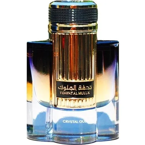 Lattafa Tohfat Al Muluk Crystal Oud perfume bottle