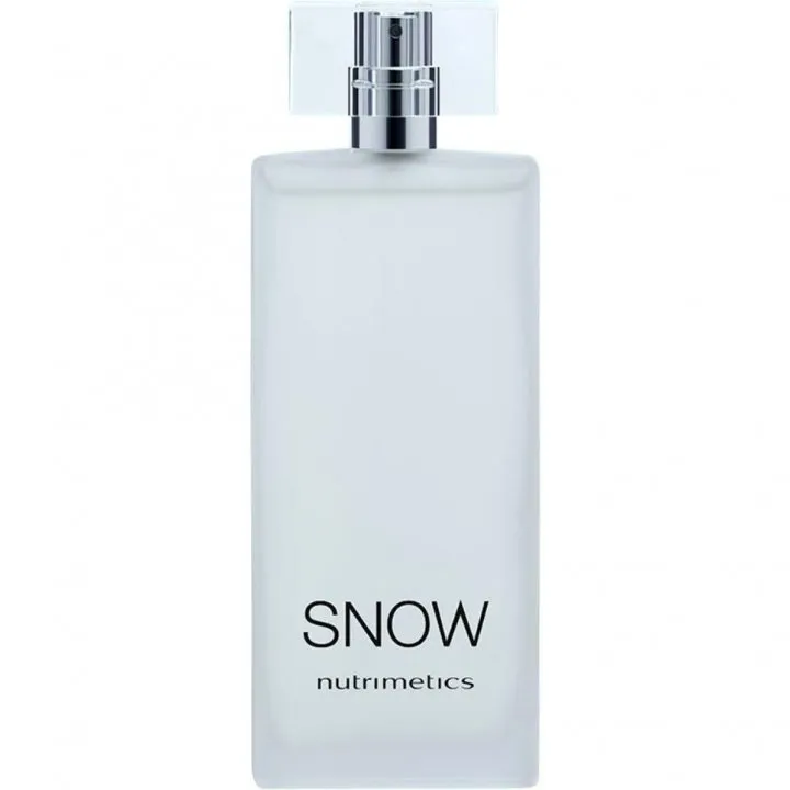 Nutrimetics Snow perfume bottle