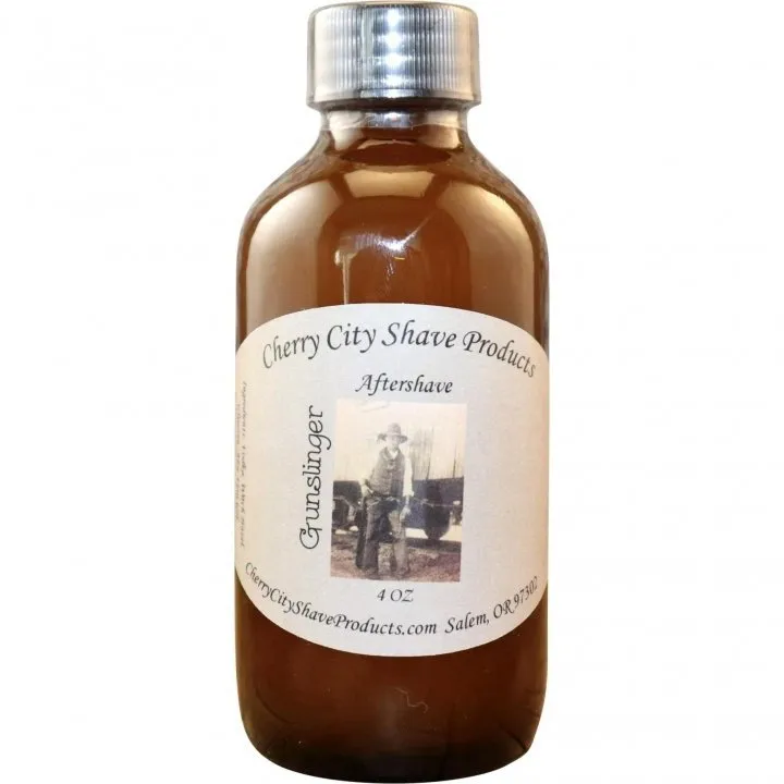 Cherry City Shave Products Gunslinger perfume bottle