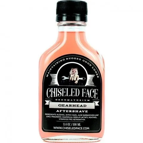 Chiseled Face Gearhead perfume bottle
