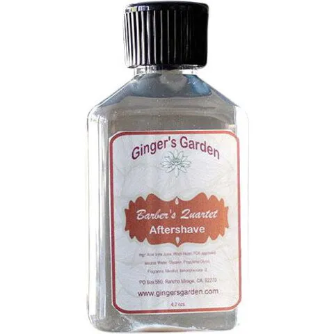 Ginger's Garden Barber's Quartet perfume bottle