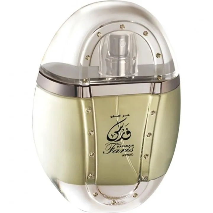 Al Haramain Faris Aswad perfume bottle