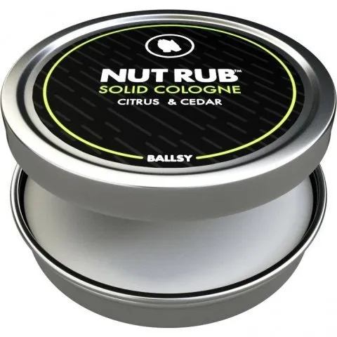 Ballsy Nut Rub - Citrus & Cedar perfume bottle