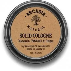 Arcadia Natural Mandarin, Patchouli & Ginger perfume bottle
