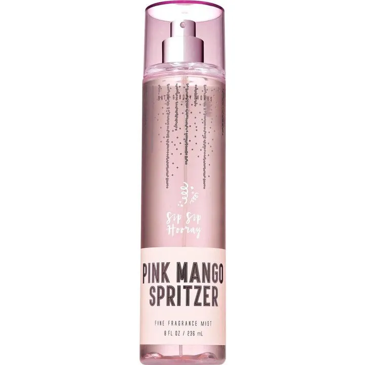 Bath & Body Works Pink Mango Spritzer perfume bottle