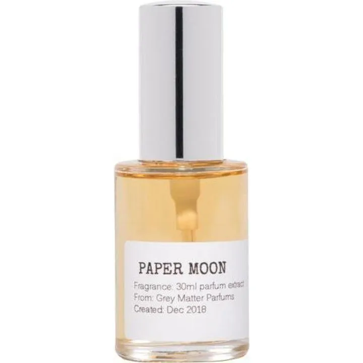 Grey Matter Paper Moon perfume bottle