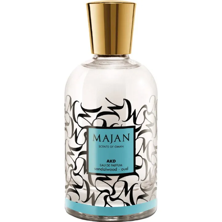 Majan AKD perfume bottle