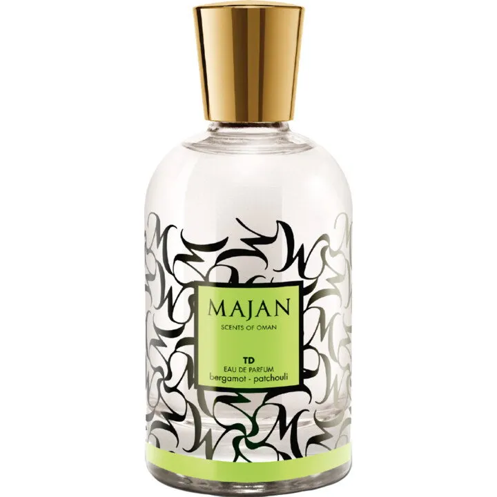 Majan TD perfume bottle