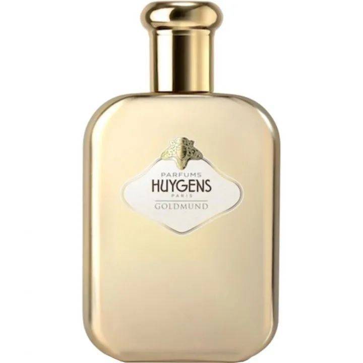 Huygens Goldmund perfume bottle