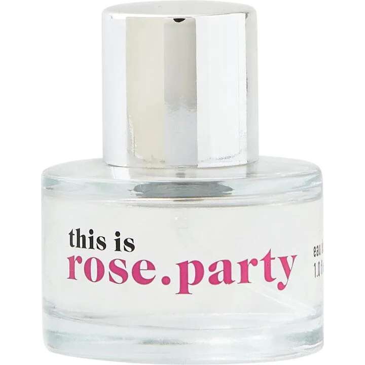 American Eagle This is Rose.Party perfume bottle