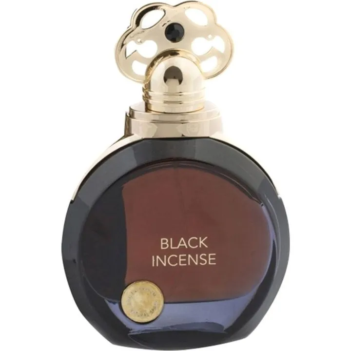 Lattafa Black Incense perfume bottle