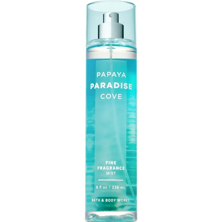 Bath & Body Works Papaya Paradise Cove perfume bottle