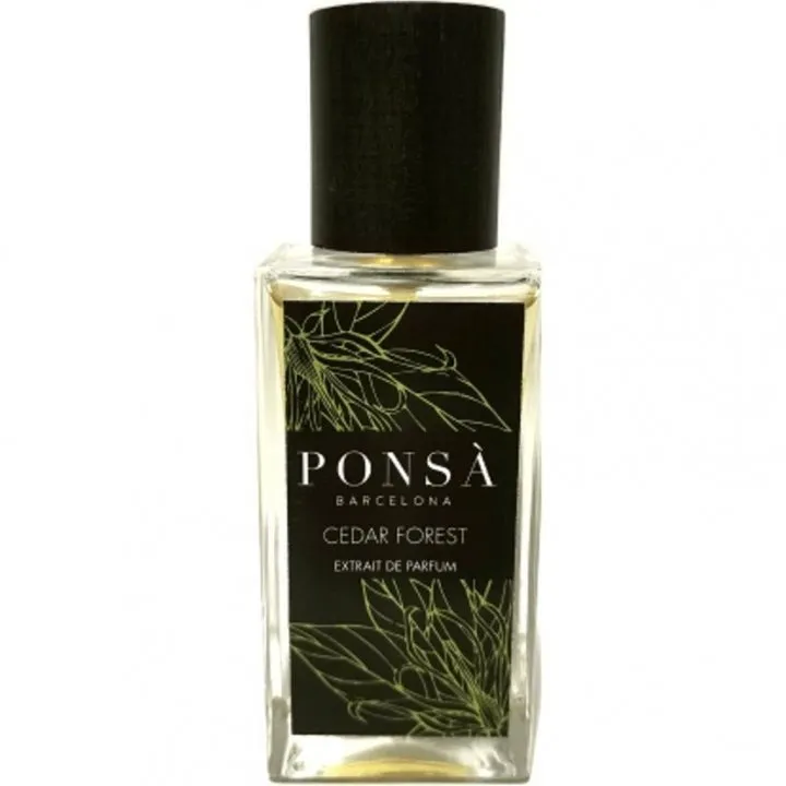 Ponsà Cedar Forest perfume bottle