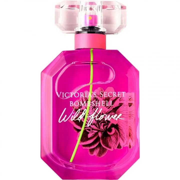Victoria's Secret Bombshell Wild Flower (Eau de Parfum) perfume bottle