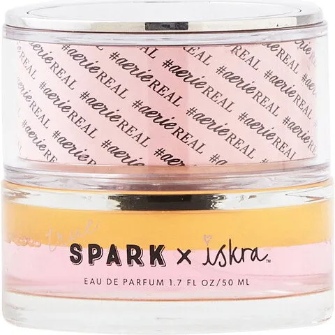 American Eagle True Spark x Iskra perfume bottle