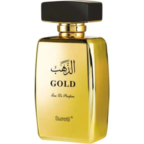 Surrati Gold perfume bottle