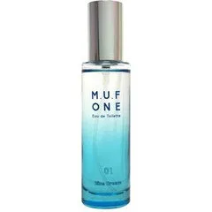 M.U.F One - 01 Blue Breeze / エムユーエフ ワン ブルーブリーズ perfume bottle