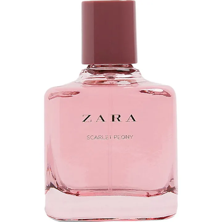 Zara Scarlet Peony parfüm şişesi