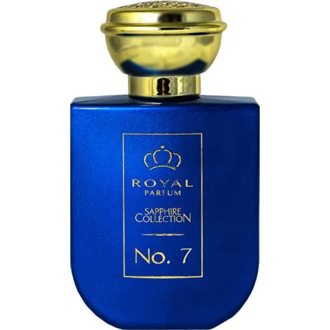 Royal Parfum Sapphire Collection No. 7 perfume bottle
