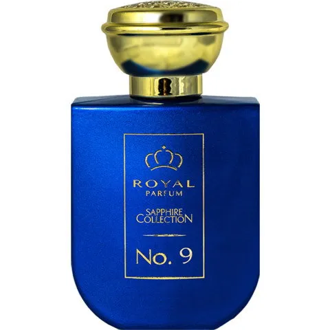 Royal Parfum Sapphire Collection No. 9 perfume bottle