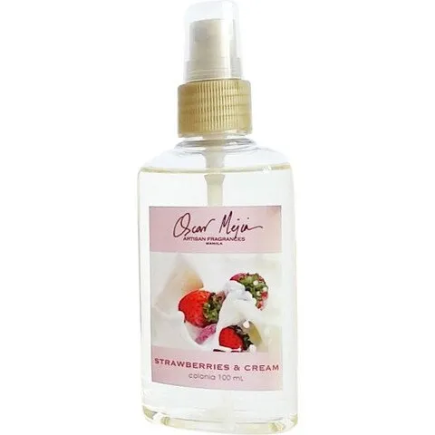 Oscar Mejia Strawberries & Cream perfume bottle