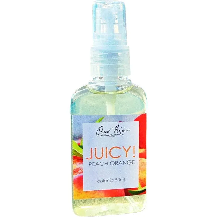 Oscar Mejia Juicy! Peach Orange perfume bottle