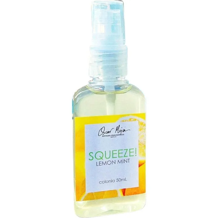 Oscar Mejia Squeeze! Lemon Mint perfume bottle