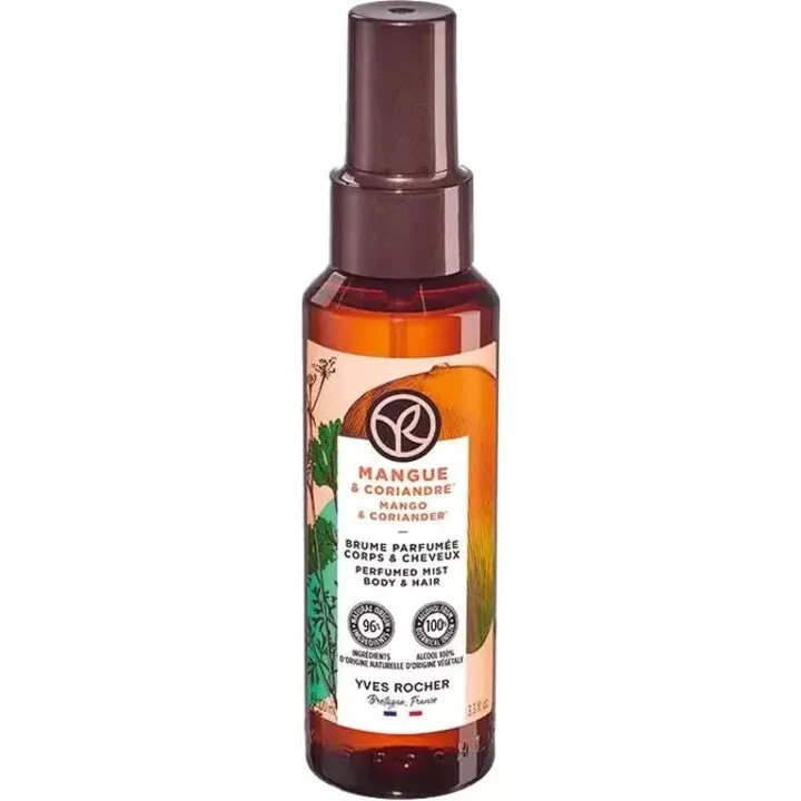 Yves Rocher Mangue & Coriandre / Mango & Coriander perfume bottle